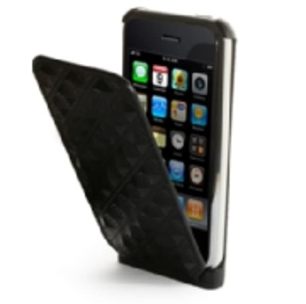 iphone 3G/3Gs Hard Flip Case Black