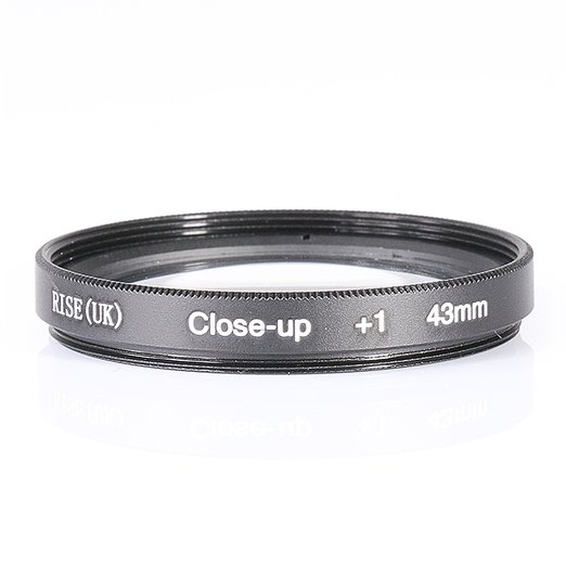 43 mm +1 CLOSE UP- / MAKRO- / NÄRBILDSFILTER