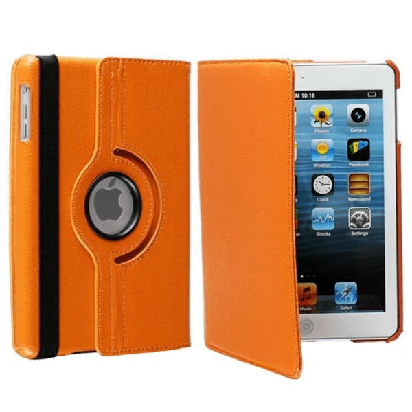 Fodral Ipad Mini / Mini Retina 2 & 3 (Roterande 360°) - Orange