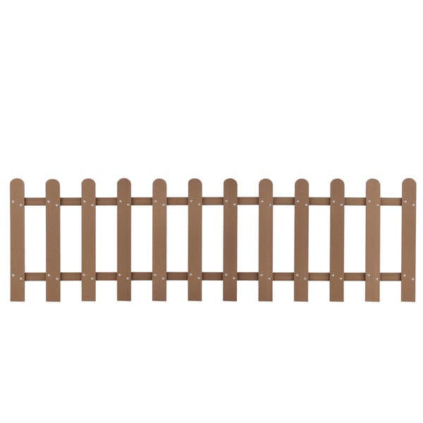 [neu.holz] WPC Hegn - 200x60cm - 12 paneler - brun