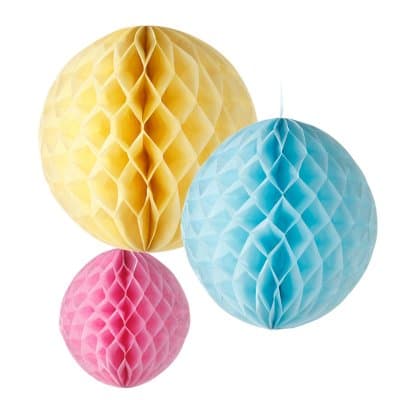 Honeycombs Pastell 3-Pack