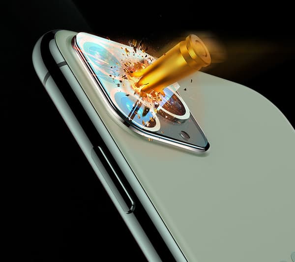 Pack 2 iPhone 11, Pro 11, Pro Maksimal Kamera hærdet glas Skærmbeskyttelse Bedst i Test