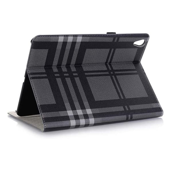Plånboksfodral iPad Pro 11" (2018) - Tartan/Rutmönster Svart