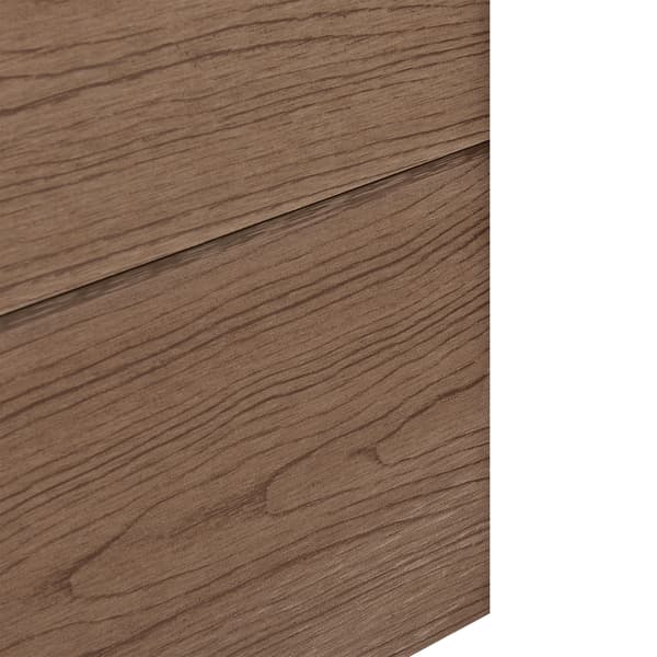 [neu.holz]® WPC Staket-(102-180) x 86 cm-brun