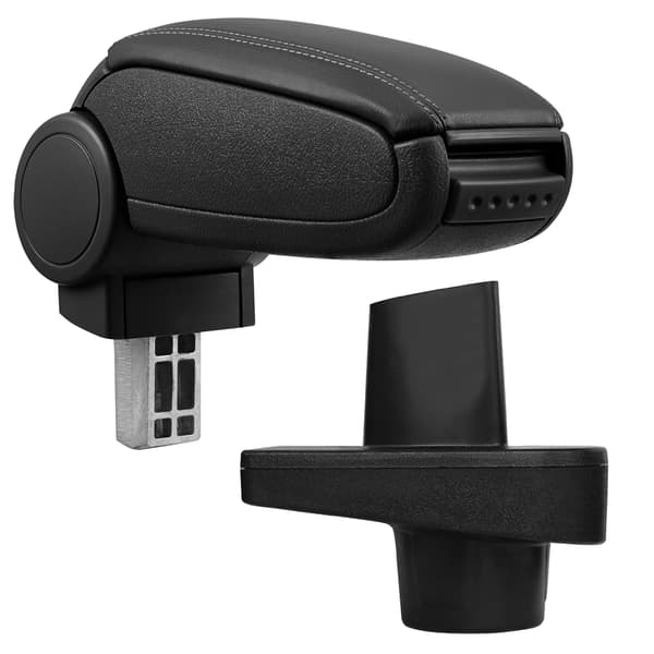 [pro.tec]® Armlæn til Renault Clio IV X98 (2012-) - kunstlæder - sort