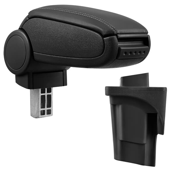 [pro.tec]® Armlæn til Seat Leon 1P (2005–2012) - kunstlæder - sort