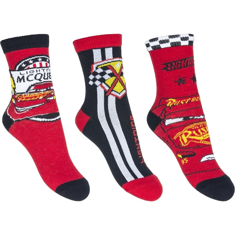 Cars strumpor 3-pack