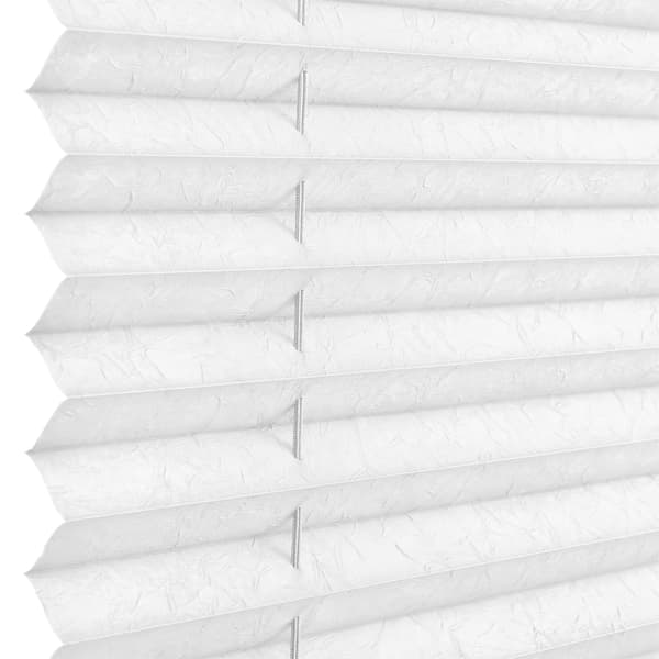 [neu.haus] Taiteverho / pliseerattu verho - 50 x 125 cm - valkoinen - aurinkosuojaverho - pimennysverho -  ilman porausta