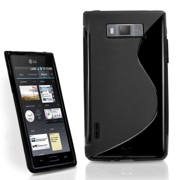 Back Cover Optimus L7 Style Black