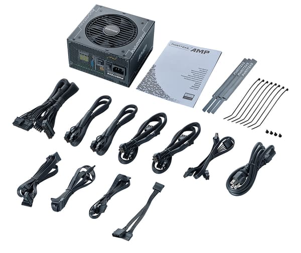 Phanteks  AMP 650W 80+ Gold, Full Module, PSU