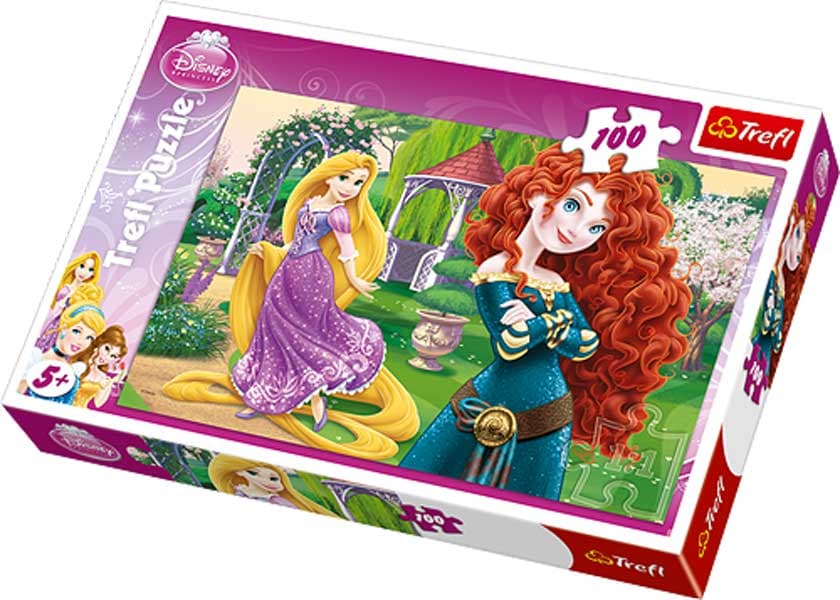 Trefl Disney Prinsessor: Merida & Rapunzel 100 Bitars