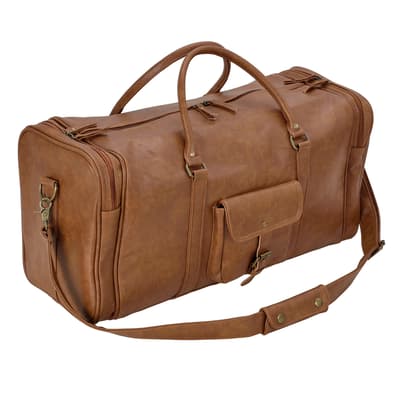 Corium® Træningstaske - sportbag - 27x54x23cm - brun