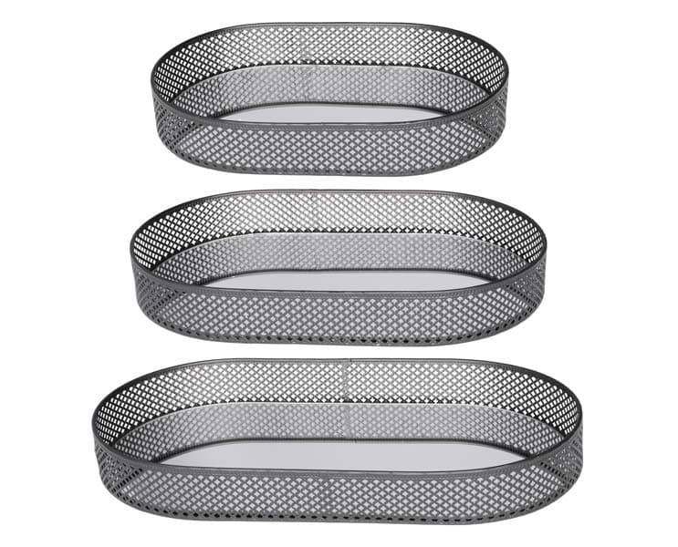 4Living 3-pack Ovala brickor - Starlight