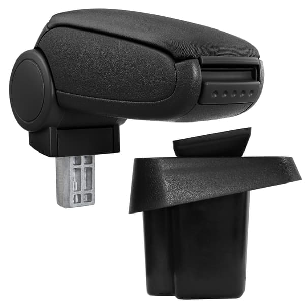 [pro.tec]® Armlæn til Suzuki SX4 / Fiat Sedici (2006-) - tekstil - sort