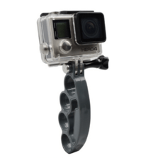 Greppvänligt fast handtag/ stativ för gopro kameran, ingår skruv