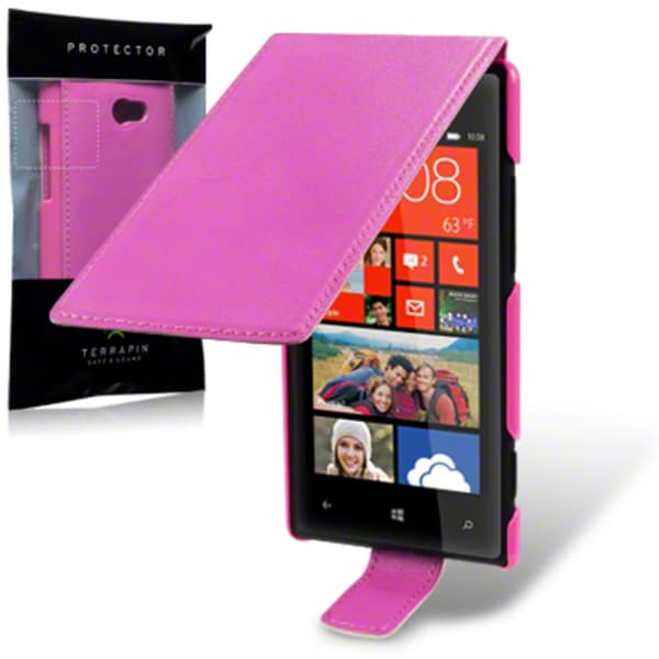 Flipväska Windows Phone 8X Pink Slim
