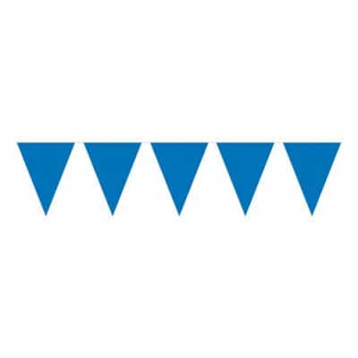 Flaggirlang Jumbo Blå