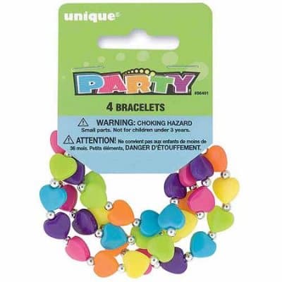 Armband - Hjärtan - 4-pack