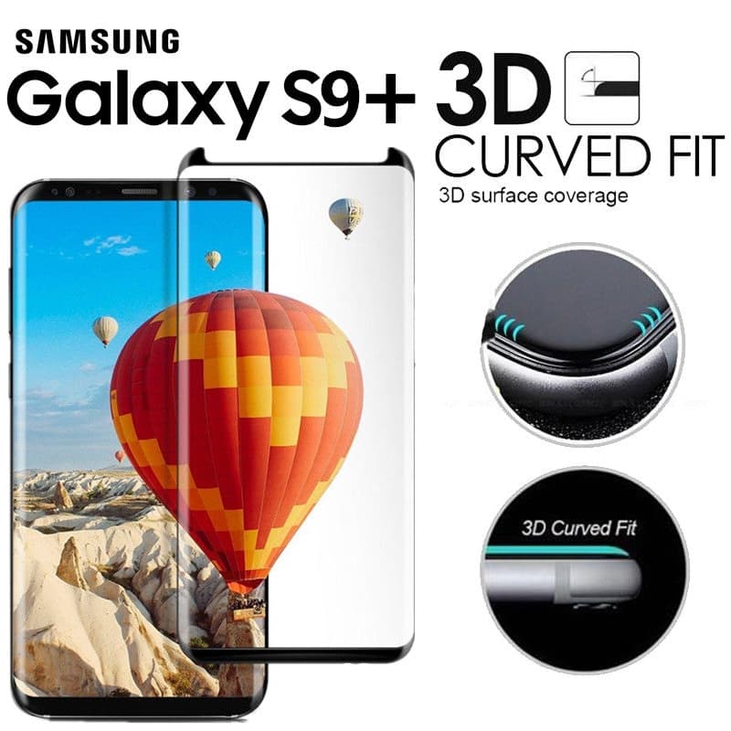Samsung Galaxy S9 Plus Skärmskydd i Härdat Glas |CURVED|STARK 9H