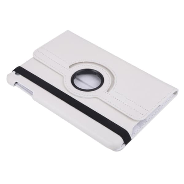 Fodral Ipad Mini / Mini Retina (Mini 2 & 3) Roterande 360° - Vit