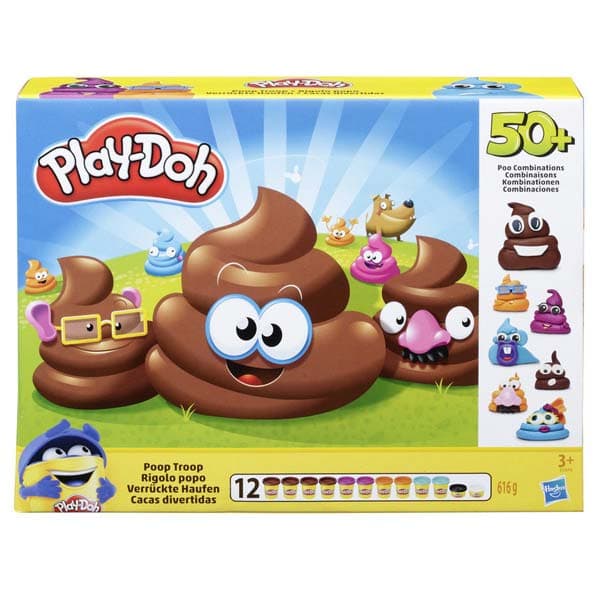 Play-Doh Poop Troop - Roliga Bajstruppen lekset