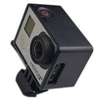 Bred kameraramme til GoPro kamerahelt 3 3+ 4 4+