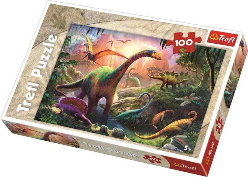 Trefl Dinosauriernas land 100 Bitars