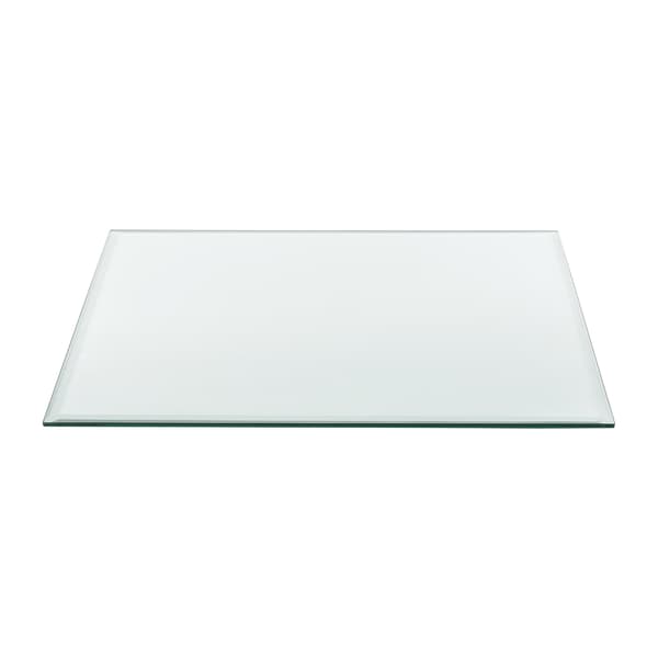 [neu.haus]® Bordskkiva av härdat glas-80x80cm-fyrkantig