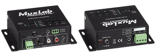Audio zone Amplifier ( Ljudzons förstärkare )