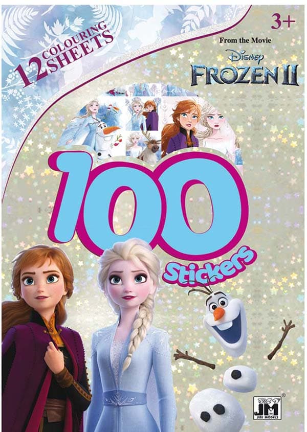 Disney Frozen 2 - 100 st Holograf klistermärken
