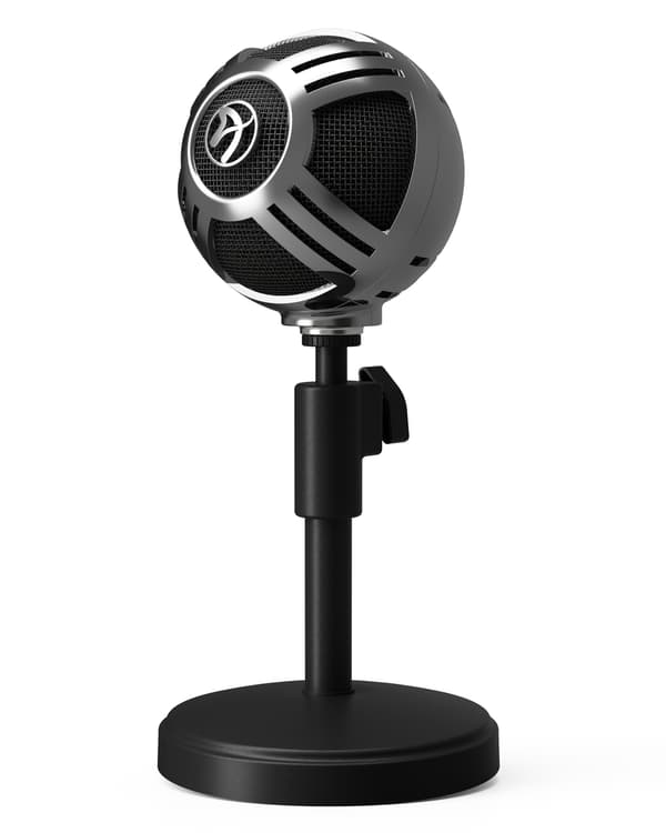 Arozzi Sfera Microphone - Chrome