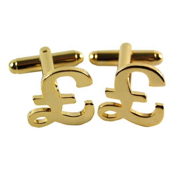Manschettknappar 2-pack - Pound Sign (Pundtecken)