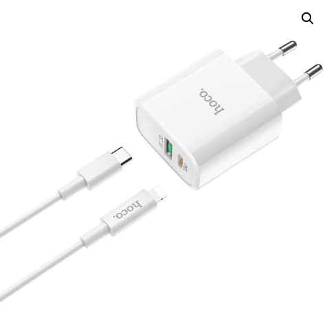 Extremt snabb laddare för iPhone TypeC till Lightning QC 3.0-18W