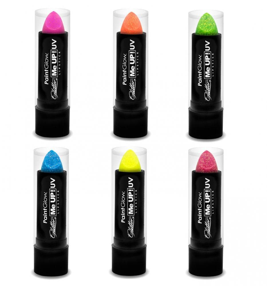 UV glitter læbestift