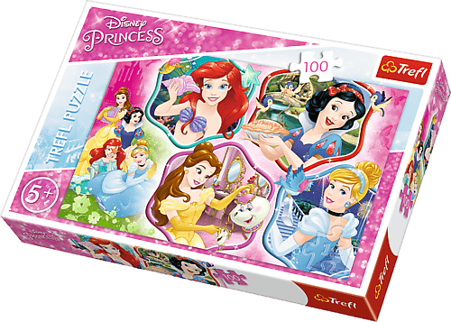 Trefl Disney Prinsessor: En prinsessas charm 100 Bitars
