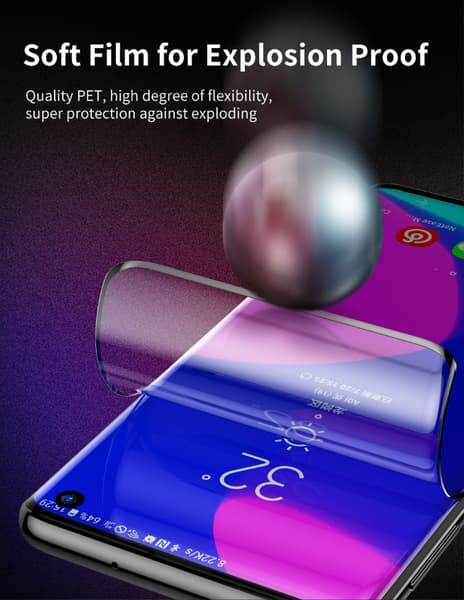 Samsung Galaxy  S10 Plus Heltäckande Skärmskydd
