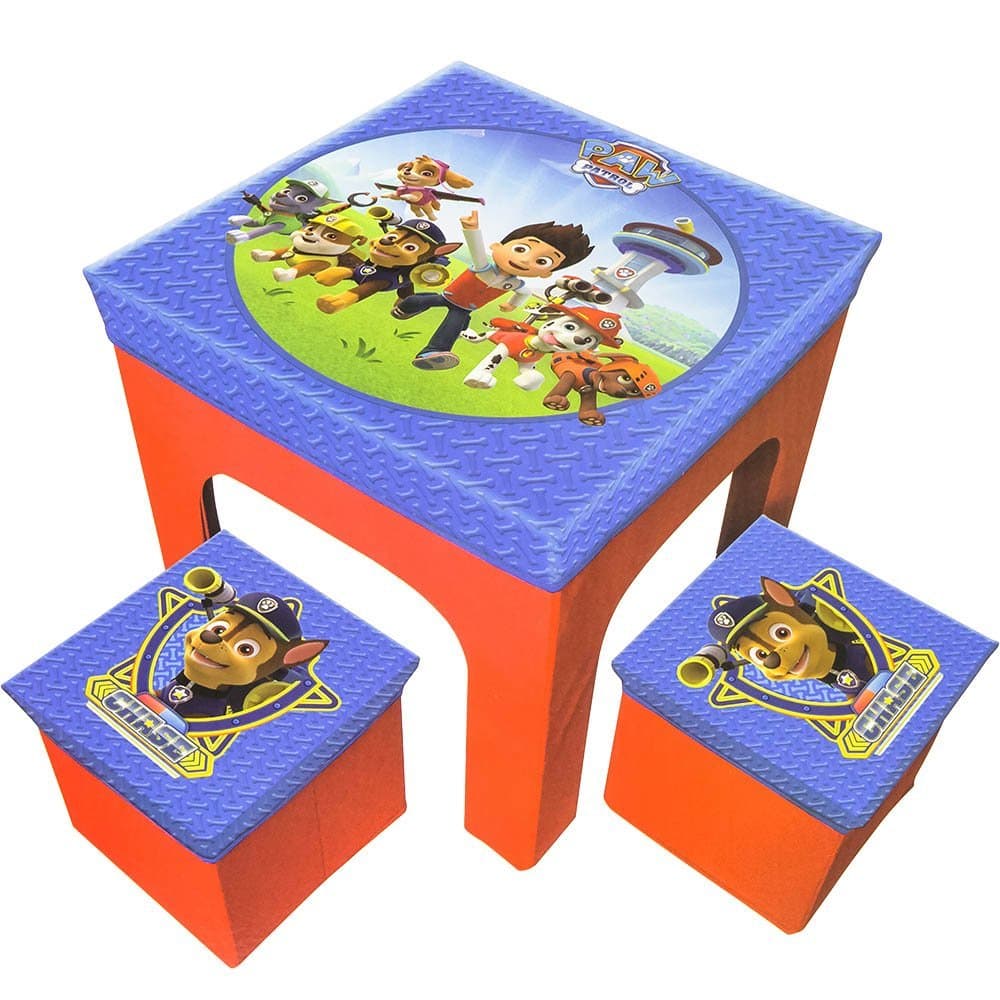 Paw Patrol Möbelset Bord & Stolar