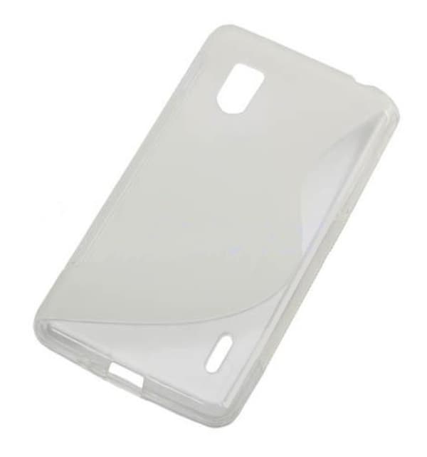Back Cover Optimus G Style White