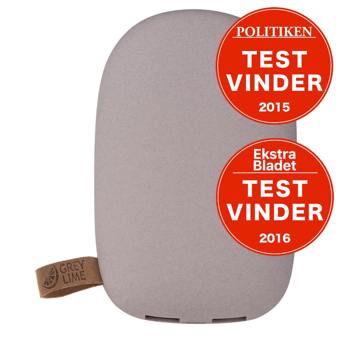GreyLime Power Stone, 10400 mAh powerbank, 2 USB ports, Beige
