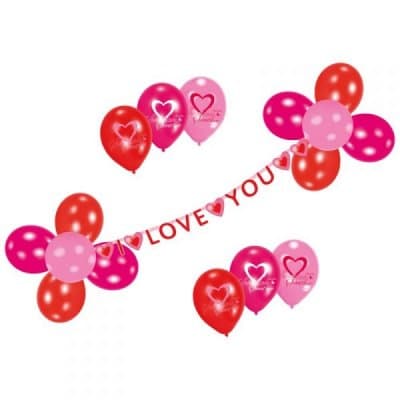 Balloonset Hearts