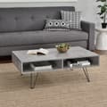 Miniatyrbillede 2 af 4: [en.casa]® Moderne sofabord Preston 100 x 60 x 35 ramme metal beton-optik