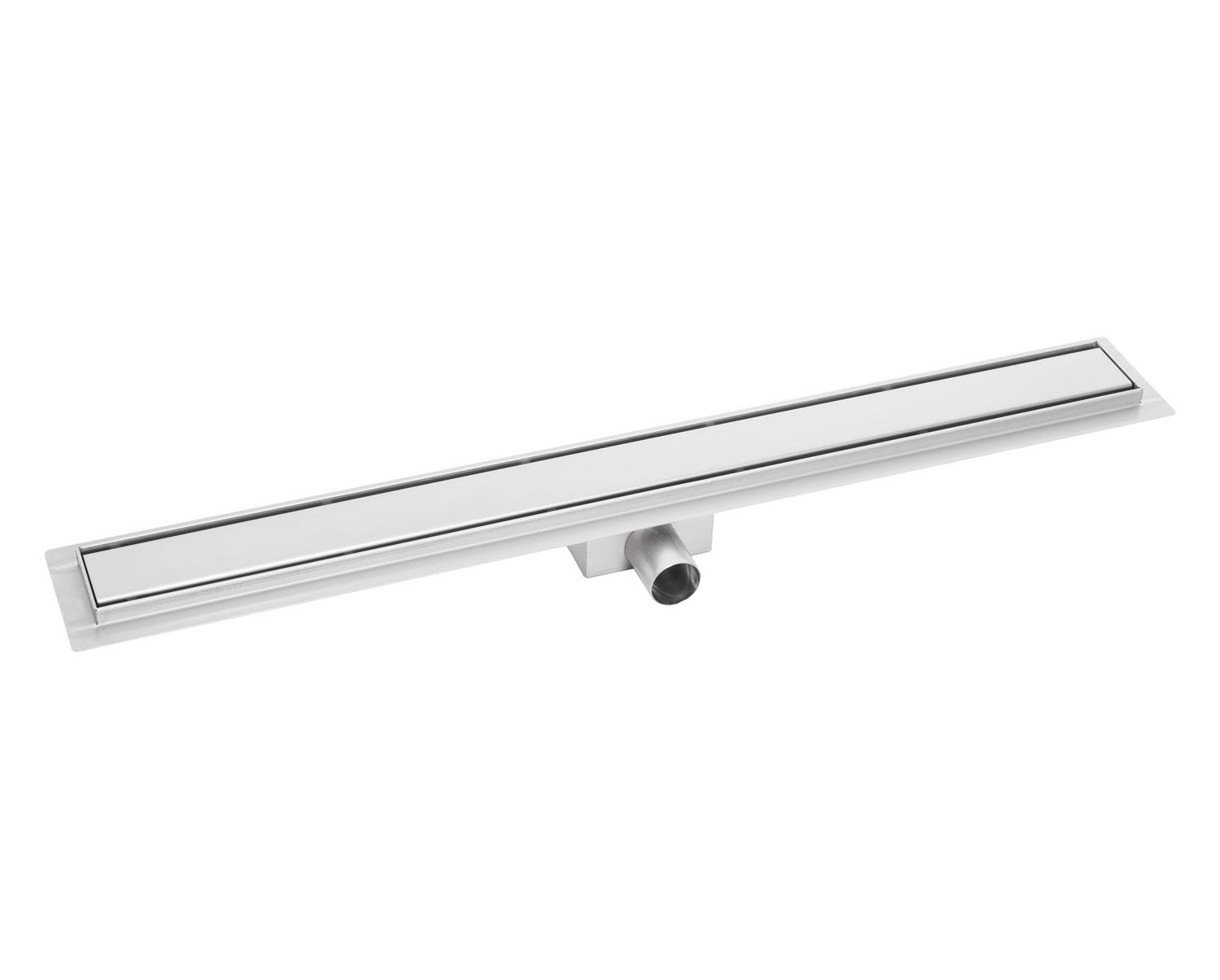 Duschavlopp i rostfritt stål golv BP02 80cm Duschlock Drenat badrum