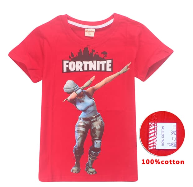 Fortnite T-paita lapsille - Puna-Dancing