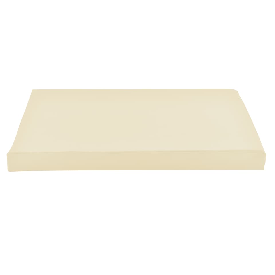 [neu.haus]® Dynöverdrag-120x80x10cm-vattenavvisande-tvättbar-med blixtlås-beige