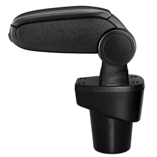 [pro.tec]® Armstöd - Citroën C1 II 2014- Peugeot 108, 2014 -konstläder-svart med vit söm
