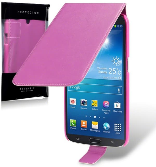 Flipväska Galaxy Mega 6,3 Hot Pink Slim