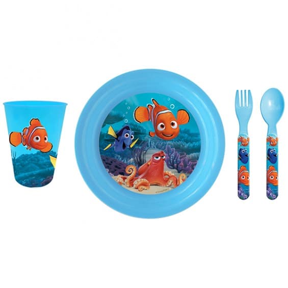 Disney Hitta Doris Matset Plast 4 Delar