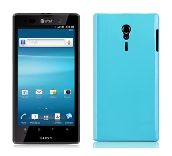 Back Cover Xperia ion Candy Blue