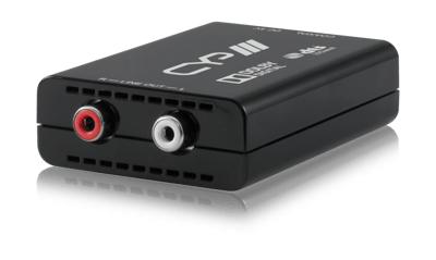 CYP/// Koaxial digital till analogt ljud med Dolby / DTS Decoder