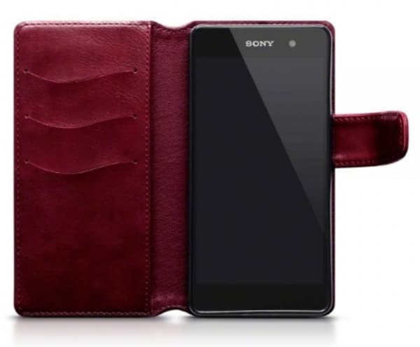 Mobilväska Xperia E5 Red
